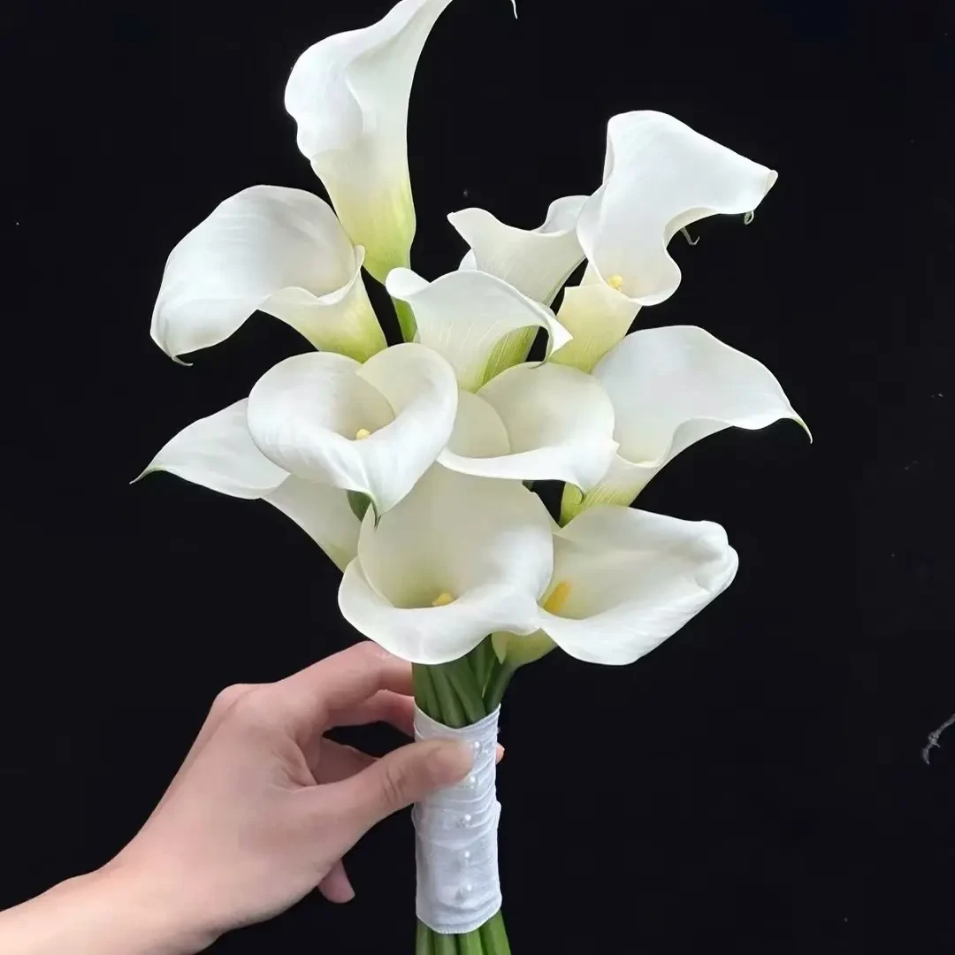 白色马蹄莲鲜花云南基地直发可水养鲜切花家庭插花装饰