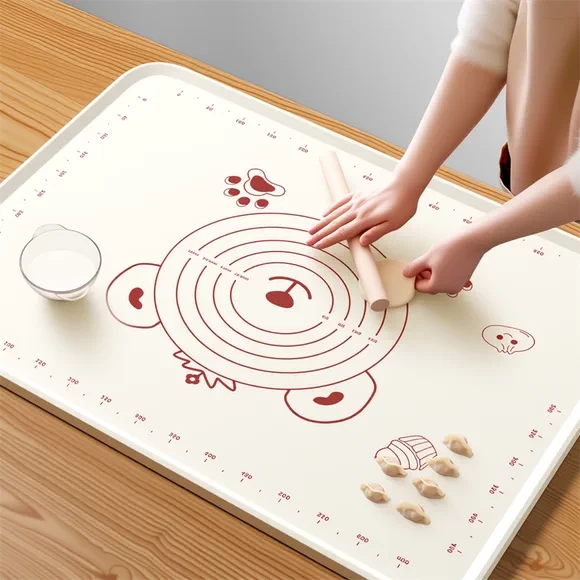 硅胶垫防水揉面垫食品级案板家用擀面垫和面垫子烘焙面板TTH