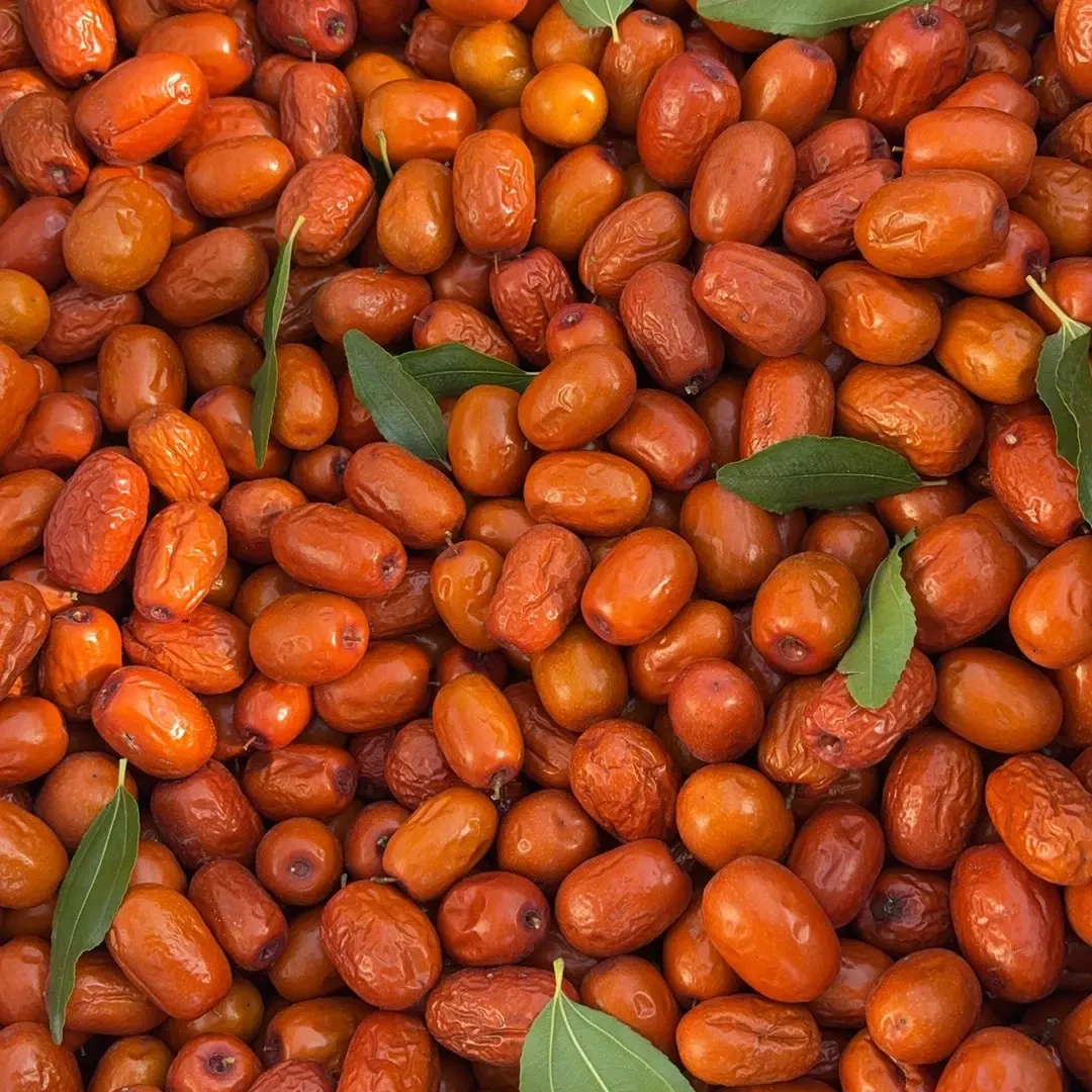 孙家湾平顶树熟软枣软糯香甜，个别有微裂口，个头不大，介意勿拍