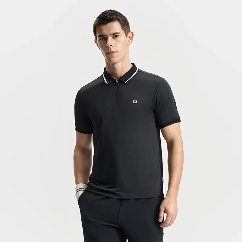 Fila/斐乐夏季新款男士【户外舒适短袖】网球运动POLO衫A11M523106F