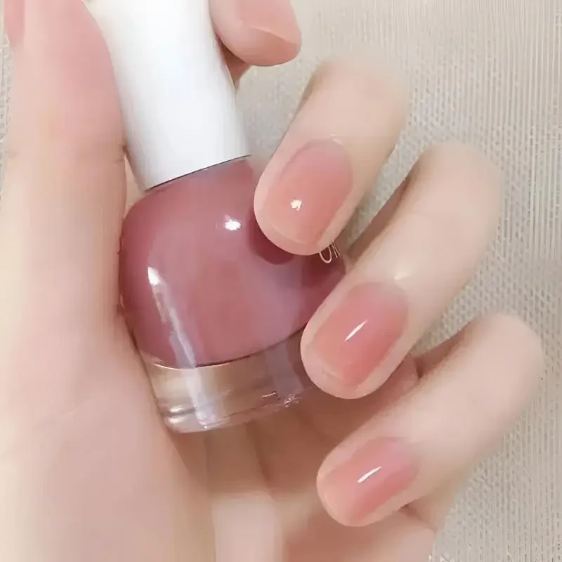 裸色系美甲指甲油免烤快干防水持久不掉色不撕拉2025夏季显白-sss