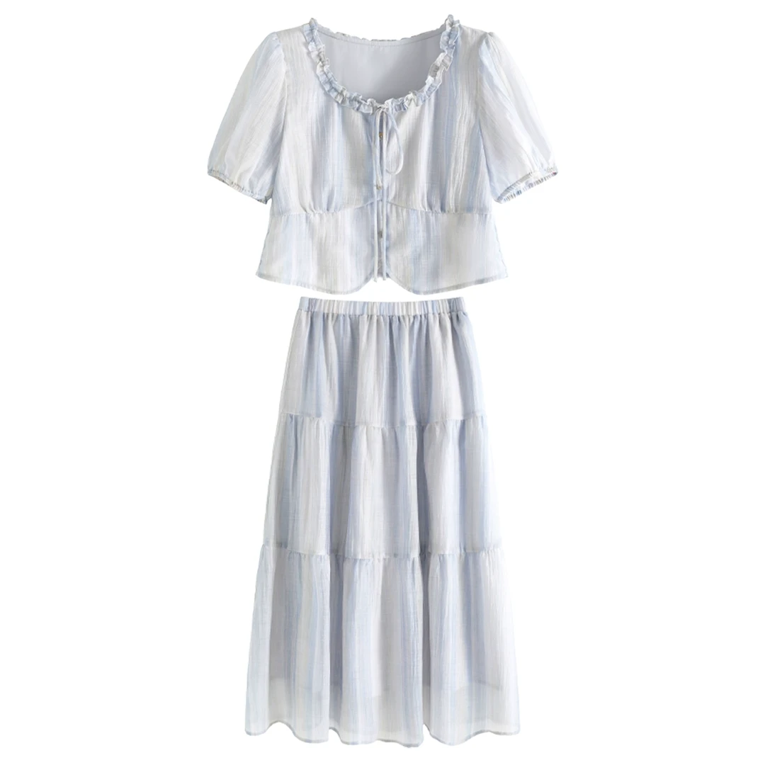 宿本【浮力套装】2024夏款套装时尚百搭显白1420821CP