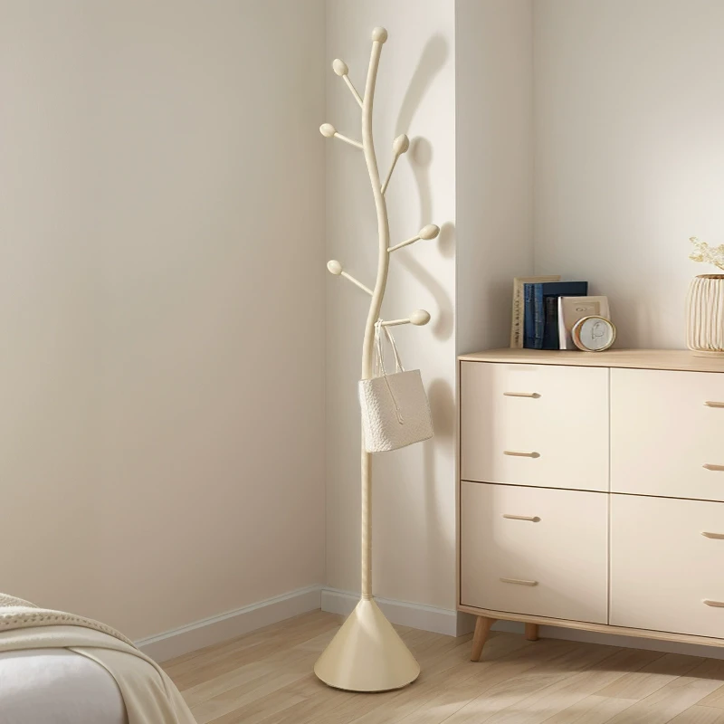 衣帽架落地卧室的挂衣架立式房间床边晚上放衣神器玄关入户挂包架