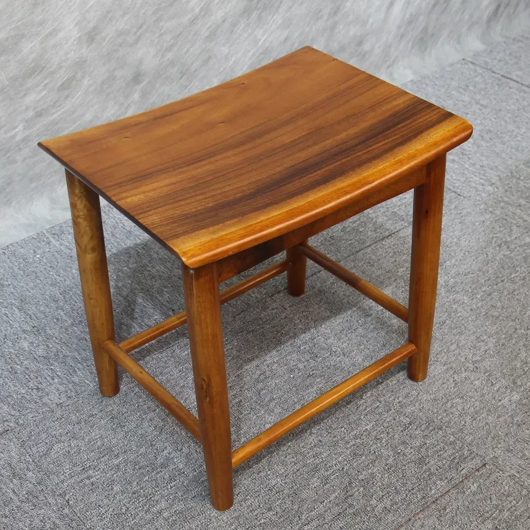 元宝凳新中式家用简约茶桌凳换鞋凳实心实木