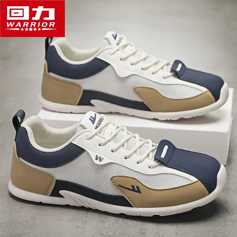 回力运动鞋男士2025新款网面休闲鞋青少年潮流时尚百搭厚底老爹鞋