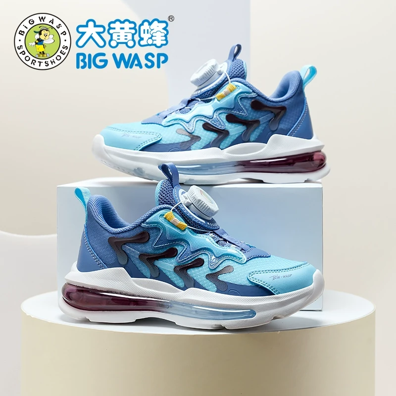 大黄蜂中大童儿童鞋子男童运动鞋6-12岁潮款网面透气休闲跑步鞋子