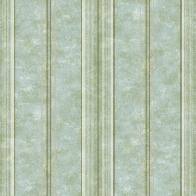 简约美式复古竖条纹卧室客厅书房满铺纸美国约克进口环保壁纸现货