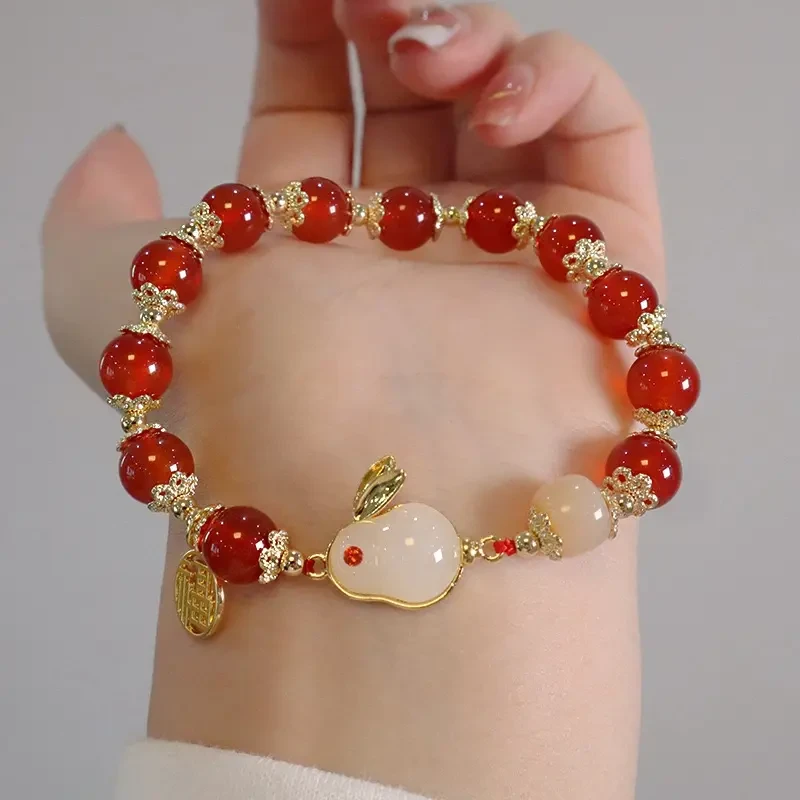 【新年福利】新中式玉兔手链女款小众设计高颜值