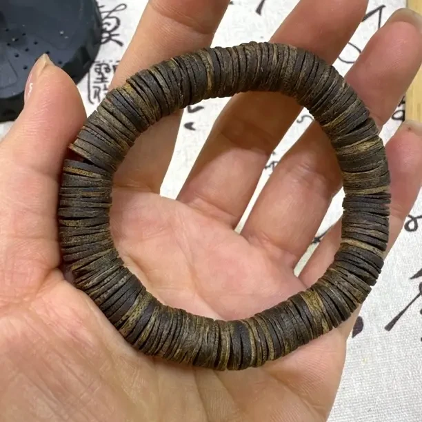 沉香片珠单圈手串级香韵多样性发一