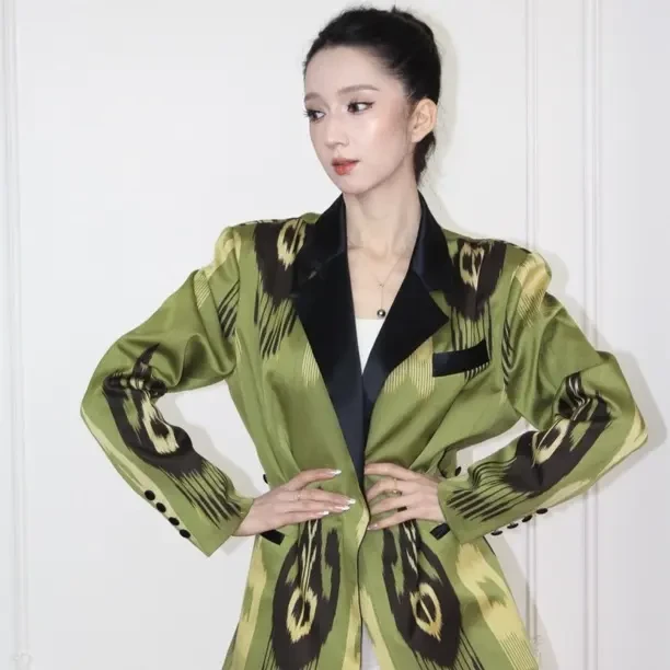 手工艾德莱斯西装外套