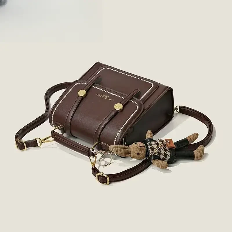 夏季旅行背包学生复古小众双肩包设计包包时尚手提单肩书包02