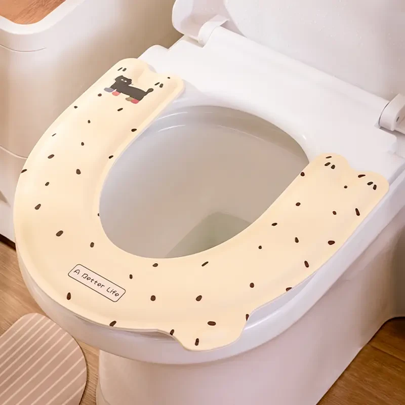 吉祥草【香薰款】家用马桶垫防水坐便垫粘贴式四季通用香薰马桶坐垫