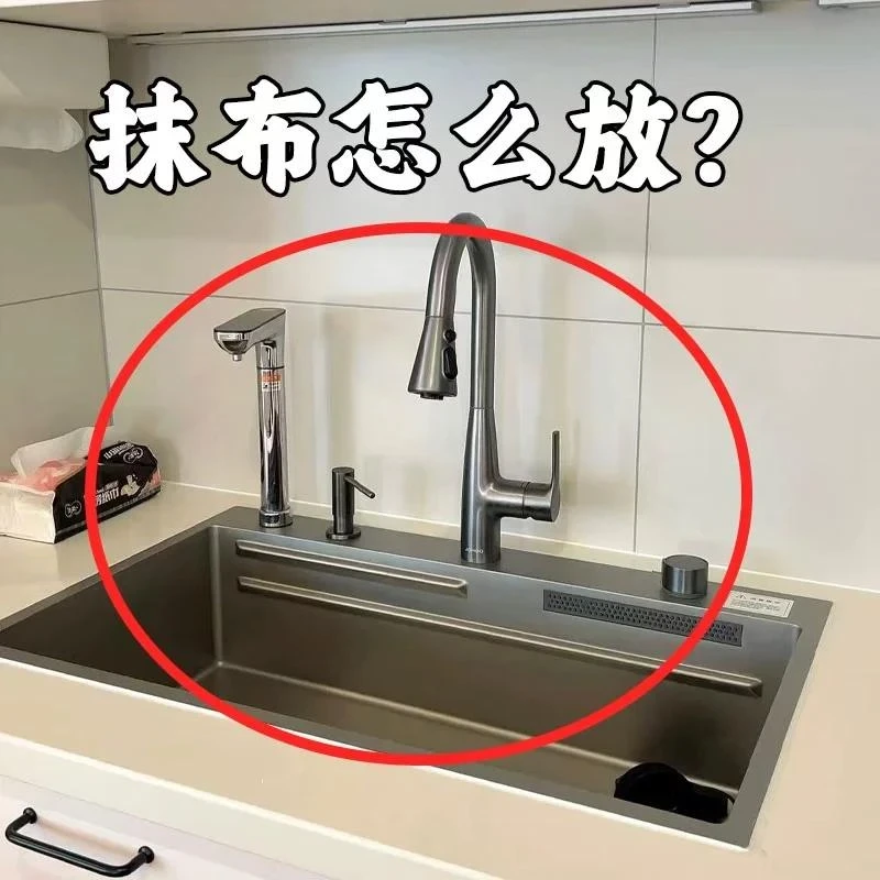 吸盘毛巾架网红免打孔壁挂旋转置物架卫生间毛巾杆多杆多功能挂架
