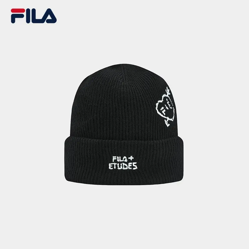 Fila/斐乐情侣款冬季25年新款运动时尚休闲运动针织帽F13U516232F