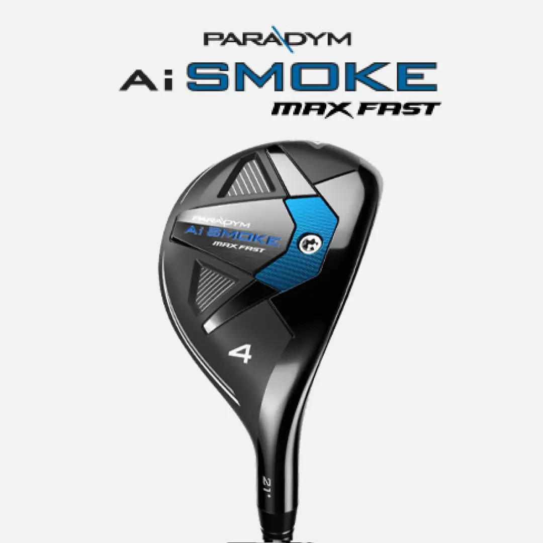 【卡拉威】Callaway PARADYM Ai SMOKE MAX FAST 铁木杆