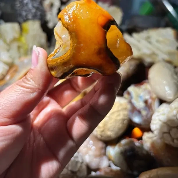 天然奇石手把件把玩家居摆件