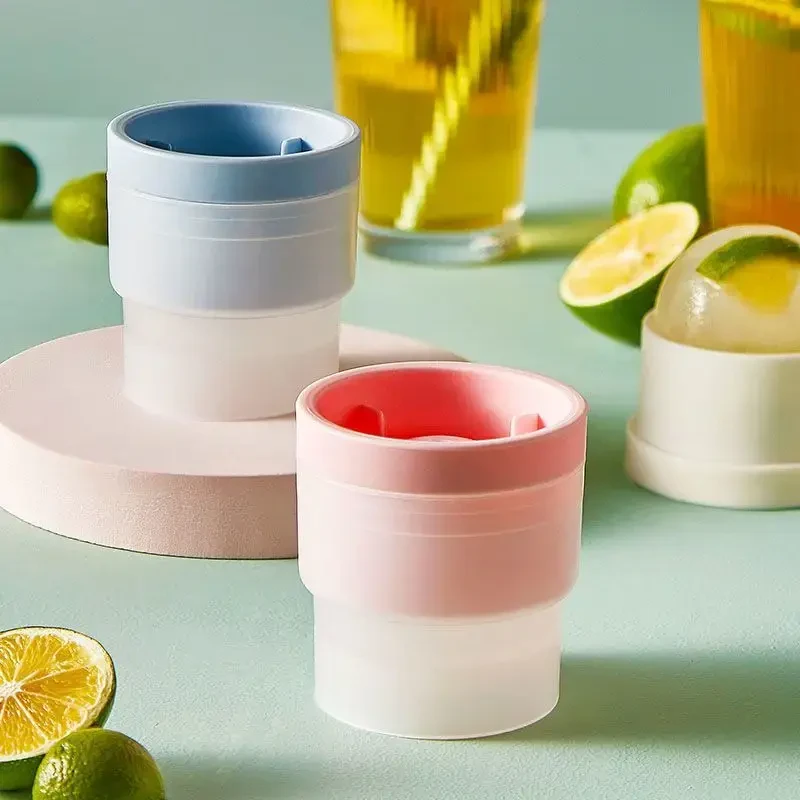 【4.9★6个】圆形冰格家用自制冰块神器冰球制冰器大号冰球模具硅胶