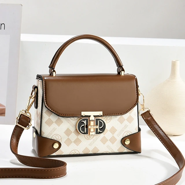 轻奢高级感小包包女2025新款手提盒子小方包夏天爆款迷你斜挎女包