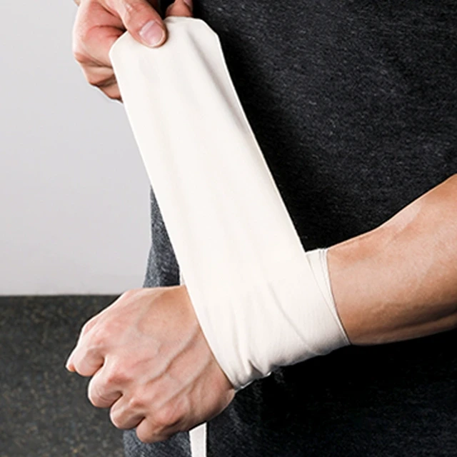 吕小军棉布护腕举重运动健身训练力量举攀岩固定腕部