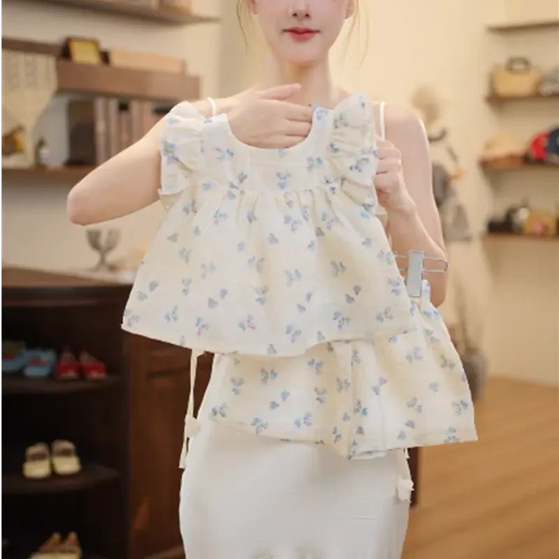 女童儿童夏装套装2025新款洋气韩版女宝宝时髦洋气夏季童装两件套