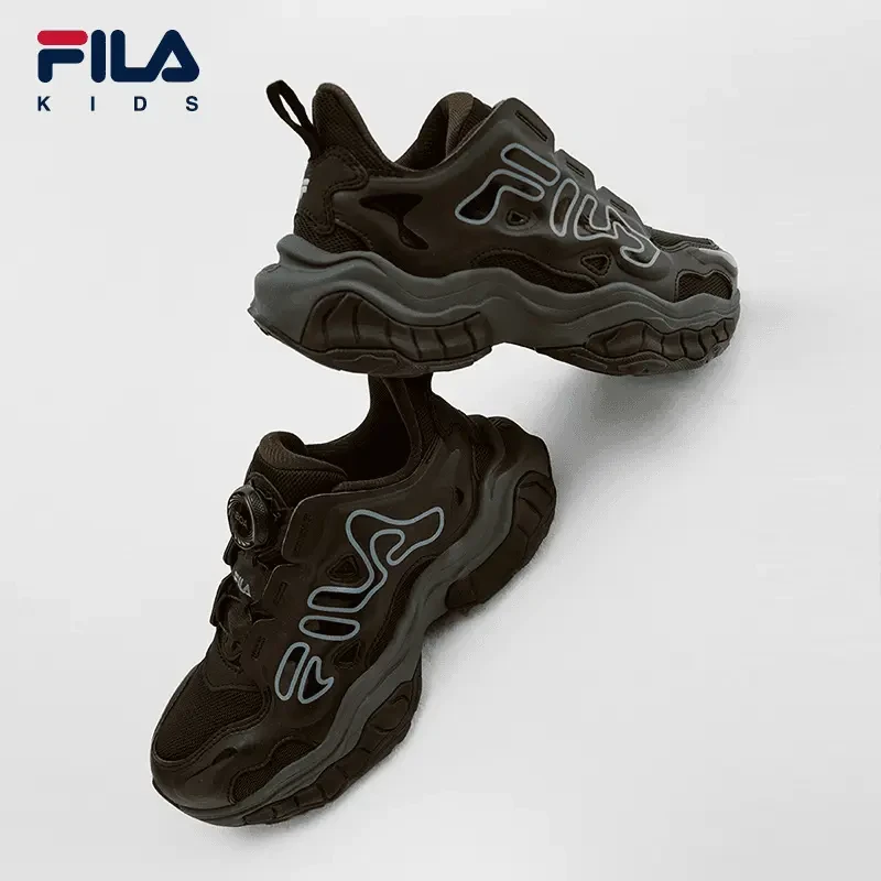 FILA/斐乐儿童【泡芙】24秋新款运动鞋泡芙鞋中大童休闲K15B441101F