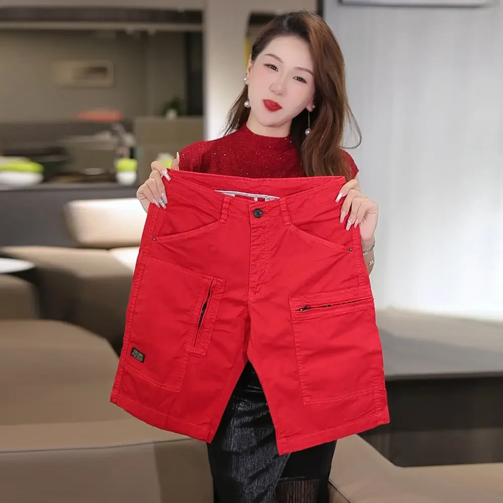 2025潮牌休闲短裤男修身显瘦短款时尚五分裤男夏季短裤薄款百搭