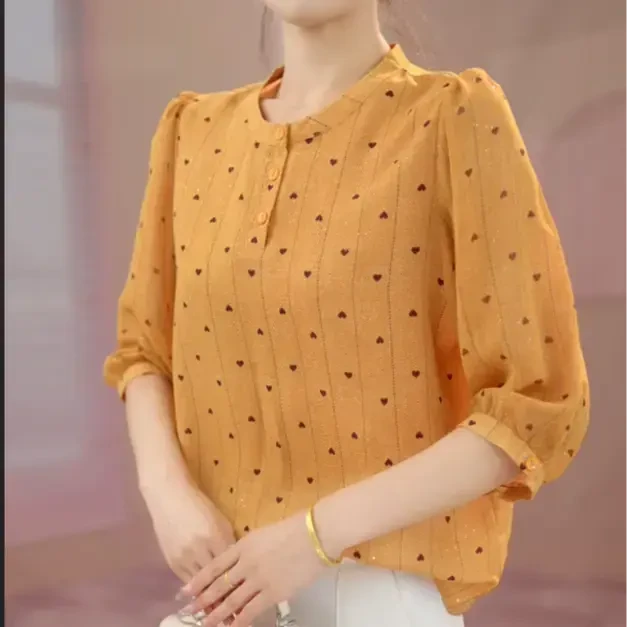 Y1376[高品质]气质优雅时尚衬衫03