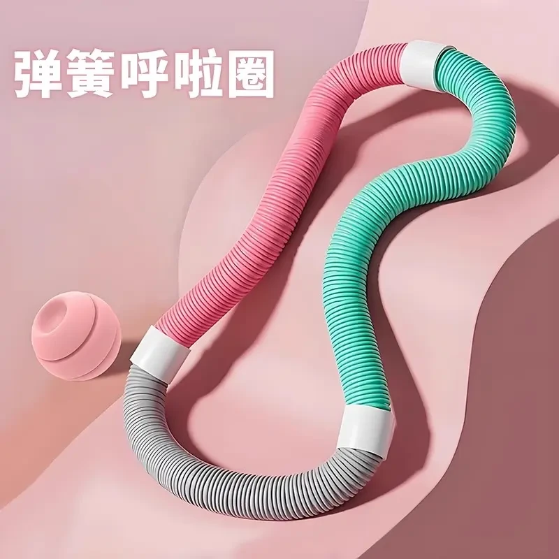 加重软弹弹簧呼啦圈加粗呼啦圈进阶锻炼不伤腰腹健身器材软体锻炼