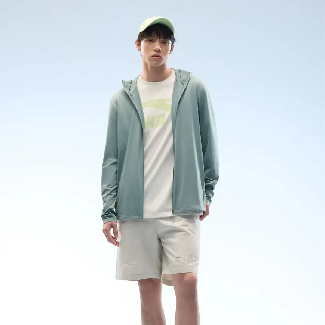 【服饰】安踏光盾防晒衣夏吸湿速干抗紫外线运动上衣户外夏季男款