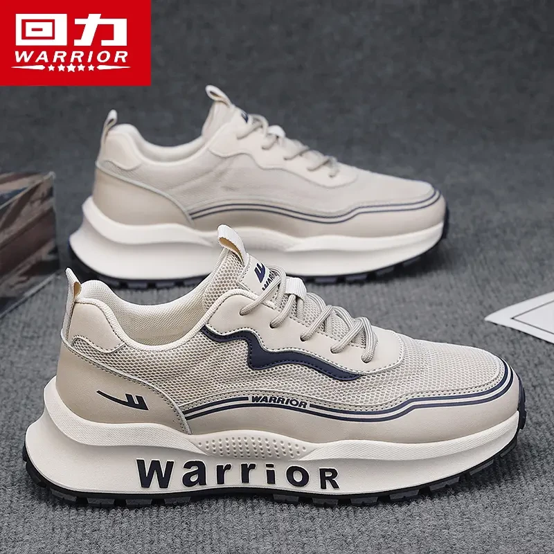 回力男鞋夏季2025新款运动休闲老爹鞋透气网面鞋防滑耐磨潮鞋