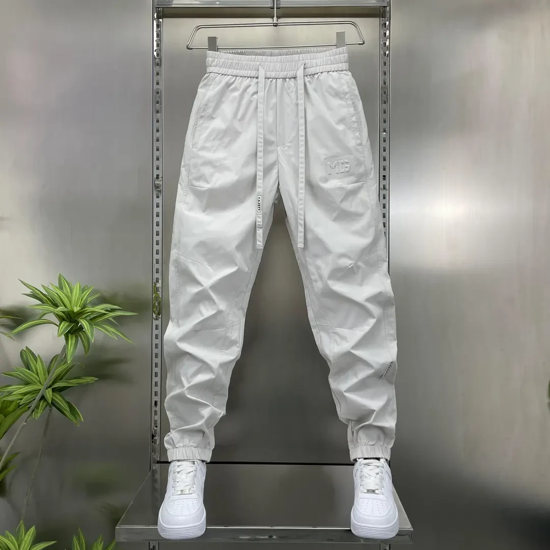 男士春秋裤子常规透气高档弹力休闲裤轻奢男装男生衣服休闲裤子