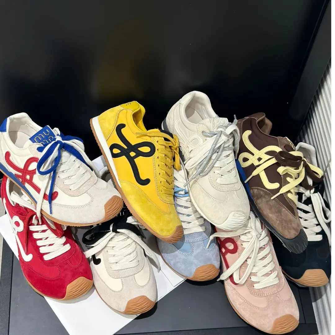 有意思思女鞋“小罗”欧若风时尚潮流厚底ins德训鞋内增高潮鞋学生