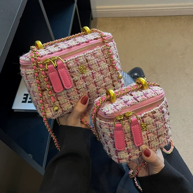 今年流行链条包包女2025新款迷你小方包少女斜挎包小众单肩盒子包