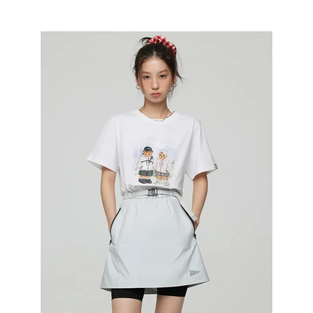 Teenie Weenie小熊卡通T恤女25年夏季新款TTRA252303T