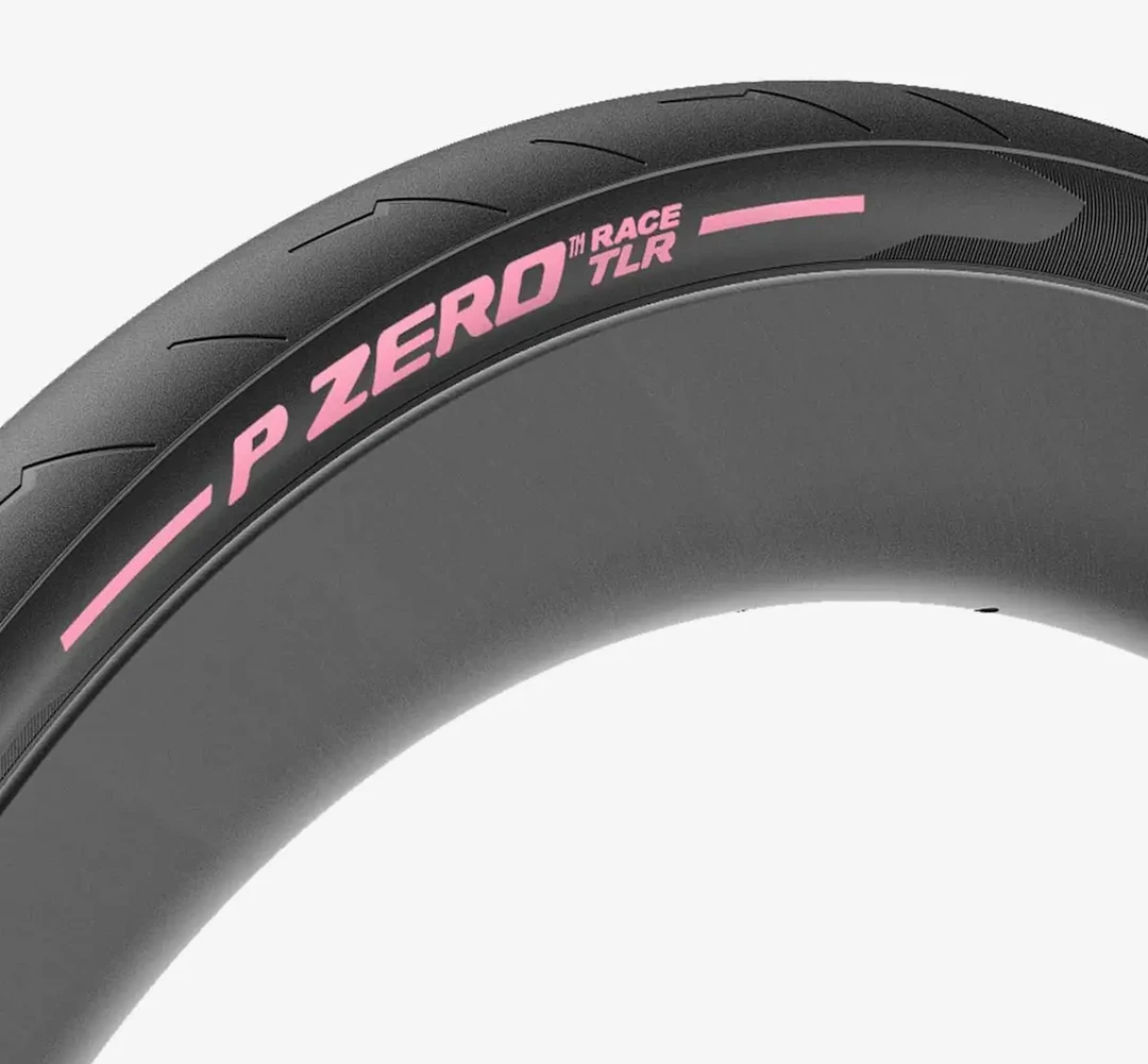 倍耐力公路车胎P Zero Race开口/真空彩胎26/28 粉色红色