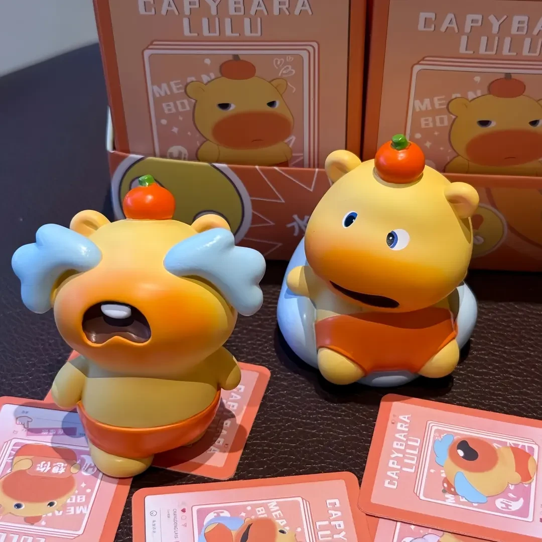 水豚宝藏噜噜解压玩具公仔摆件网红爆款神器女孩男孩礼物挂件TJ