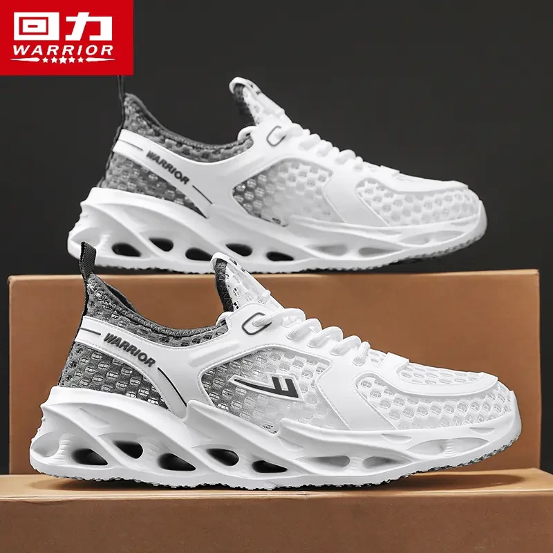 回力男鞋爆款2025新款网面透气防臭轻质耐磨镂空休闲运动潮流百搭