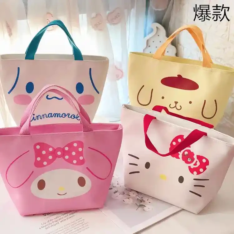 小学生便当包饭包保温饭盒袋大号手提包大容量上班族保温袋桶儿童