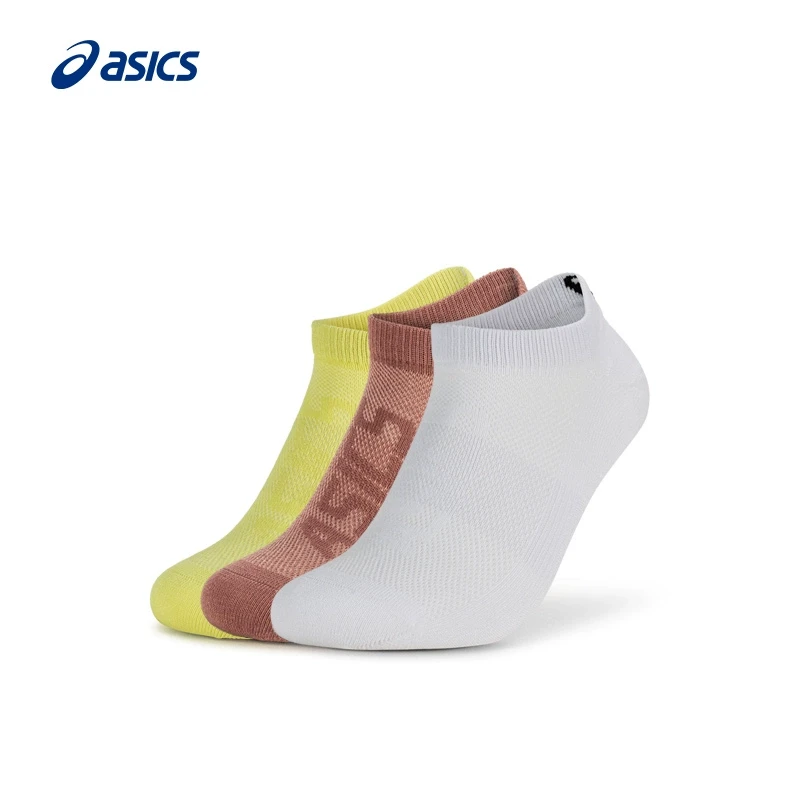 新年战袍ASICS亚瑟士男女透气跑步袜男女时尚简约耐磨舒适运动袜