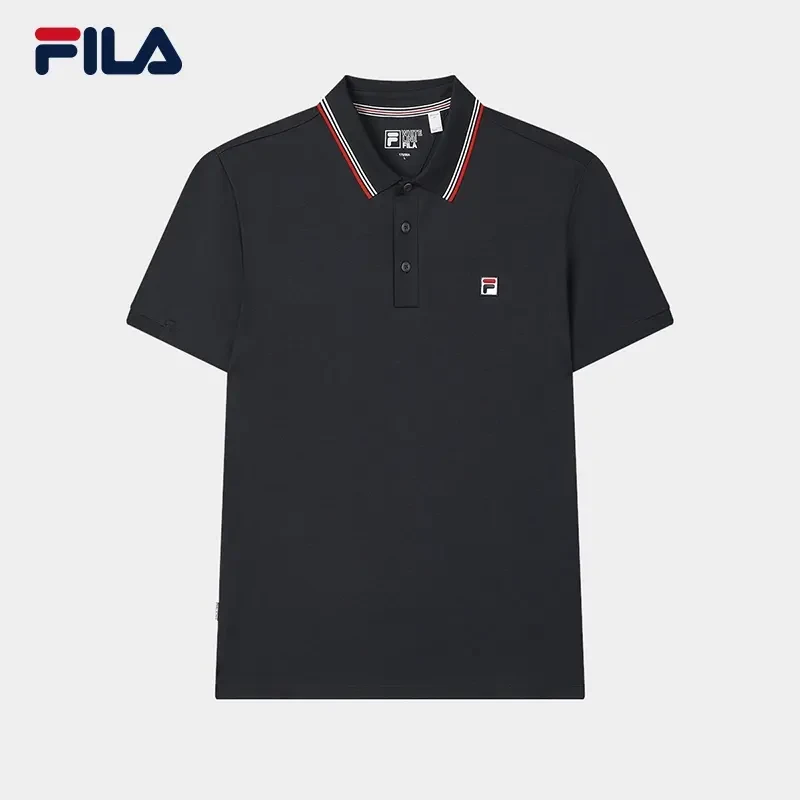 Fila/斐乐新款【百搭舒适针织短袖POLO衫】运动服装F11M527102F