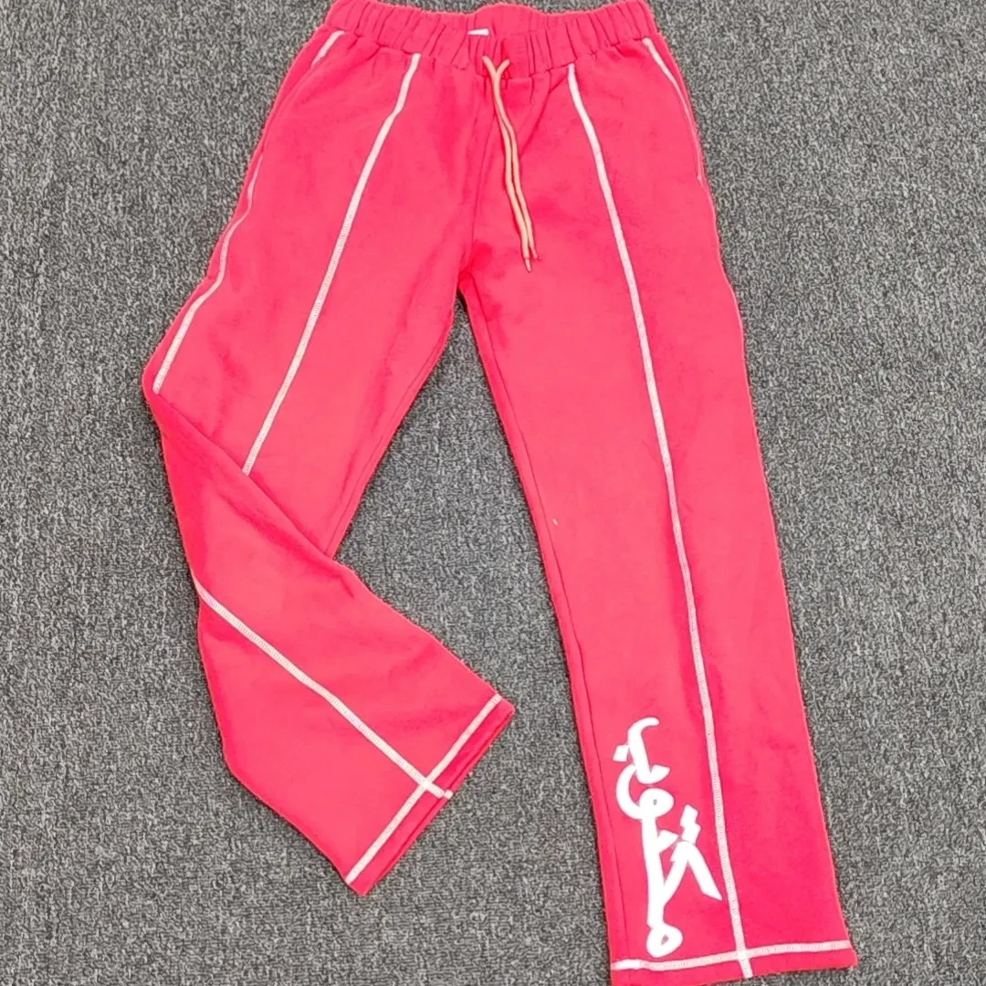 清风酷女郎广州立体刺绣宽松女款运动长裤适合跳舞健身