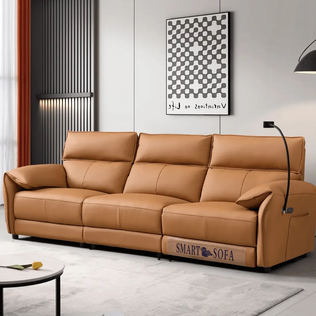 AS-681#电动功能沙发轻奢时尚客厅创意简约极简意式可定制可加位