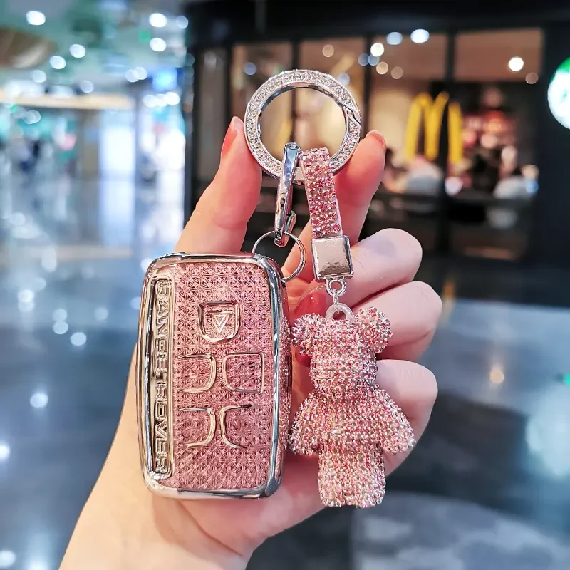 捷豹XEL车钥匙套XFL/FPACE/XJL包专用FTYPE/epace/ipace/xe壳扣女