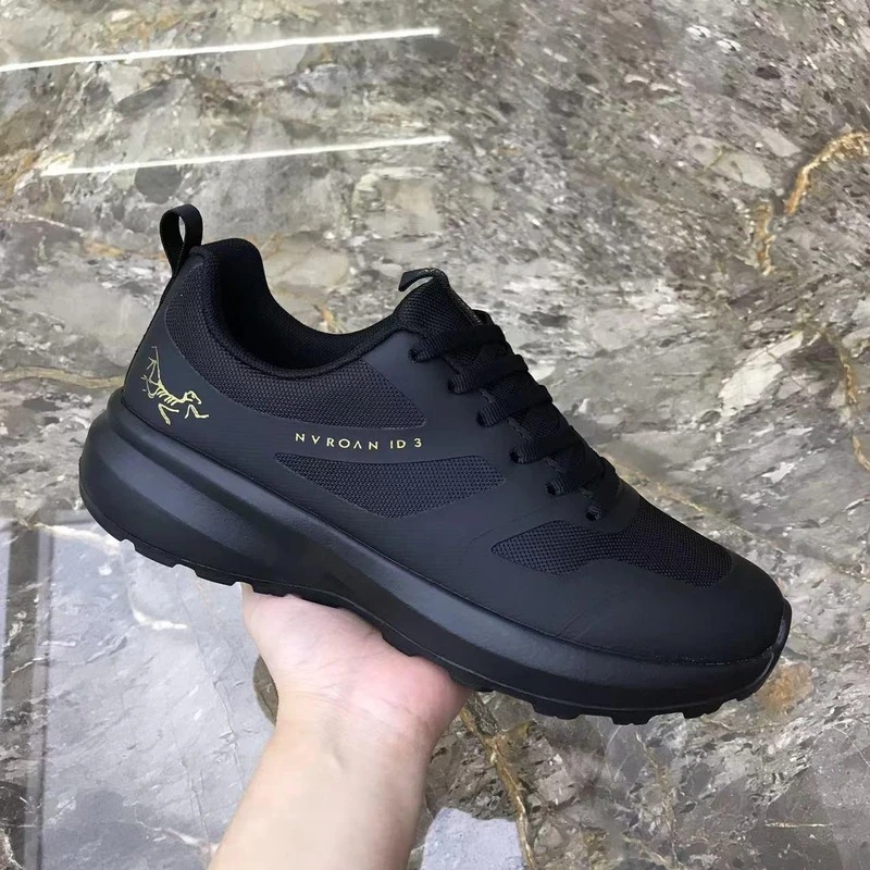 【香港DQVO&Shoes官方正品】男运动鞋百搭休闲黑色透气潮流跑步鞋