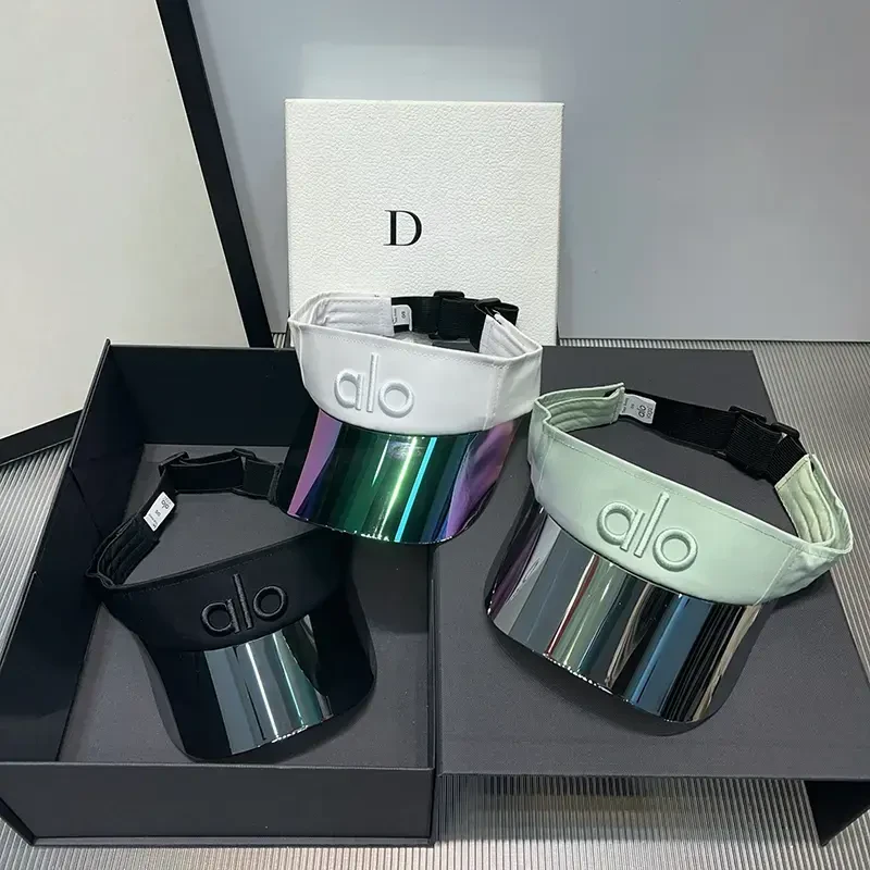 alo空顶帽男女网球帽夏季防晒遮阳帽防紫外线运动跑步太阳棒球帽