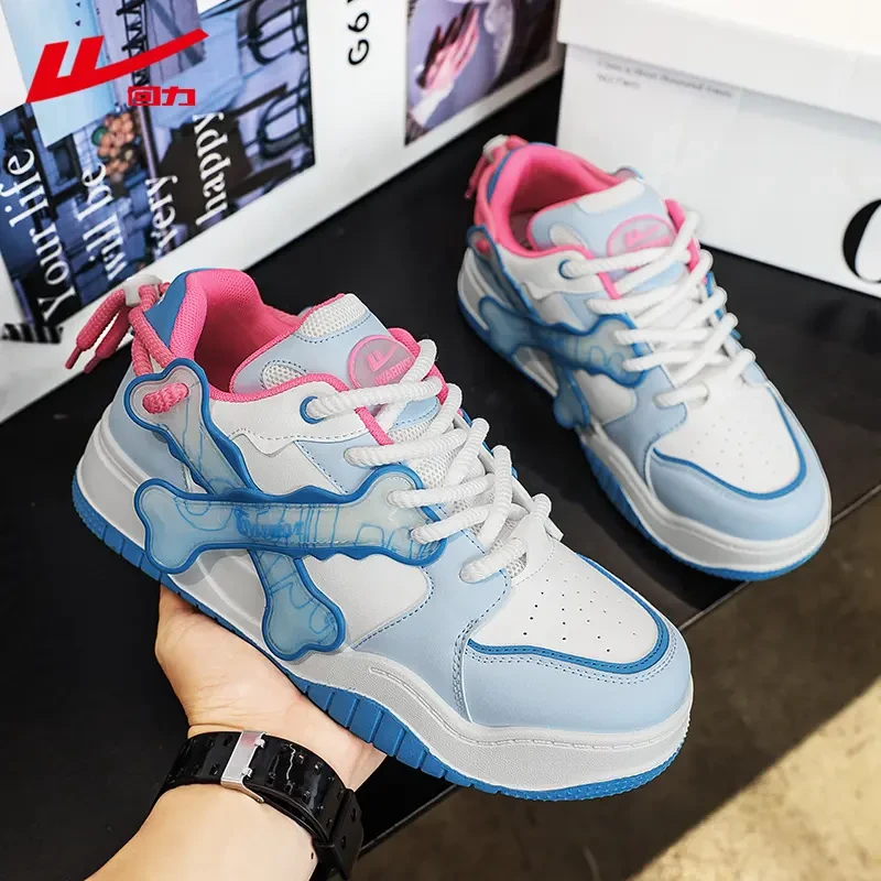 伟伟专属鞋情侣款夏新款厚底休闲板鞋百搭拼色增高男女面包鞋