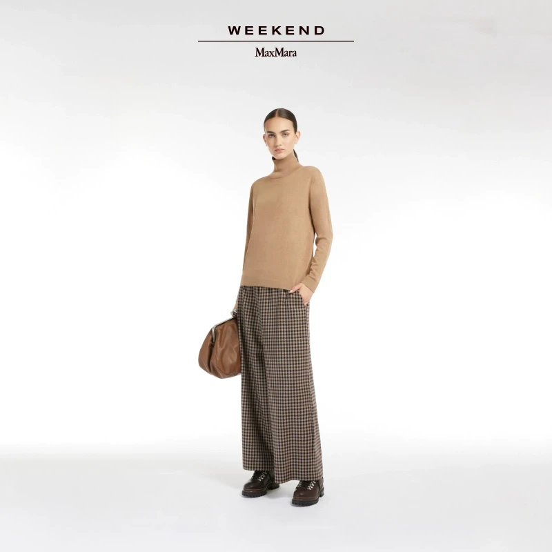 Weekend MaxMara 秋冬女装休闲宽松高领毛衣女上衣5366024206