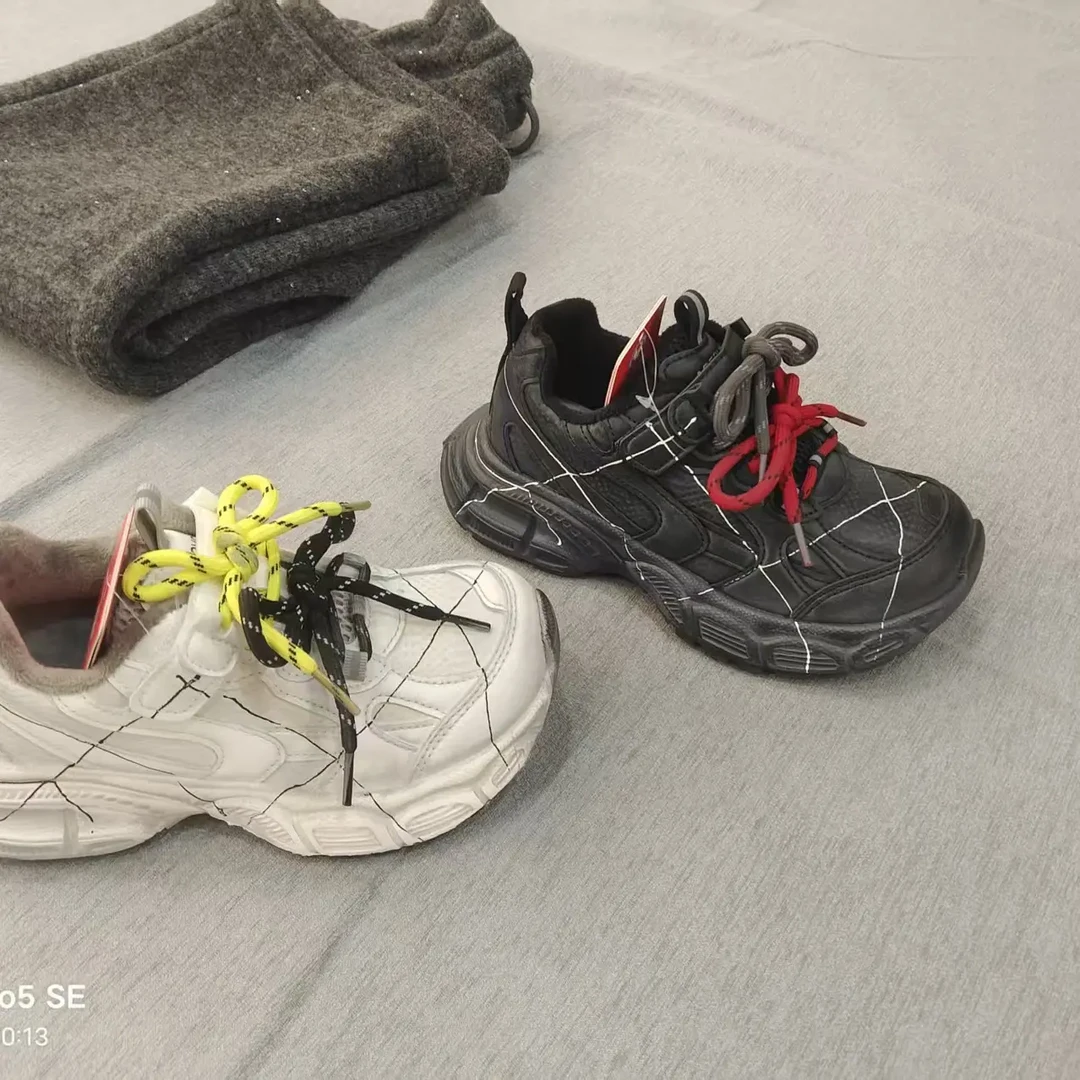 儿童运动鞋男女童透气防滑百搭老爹鞋春秋款