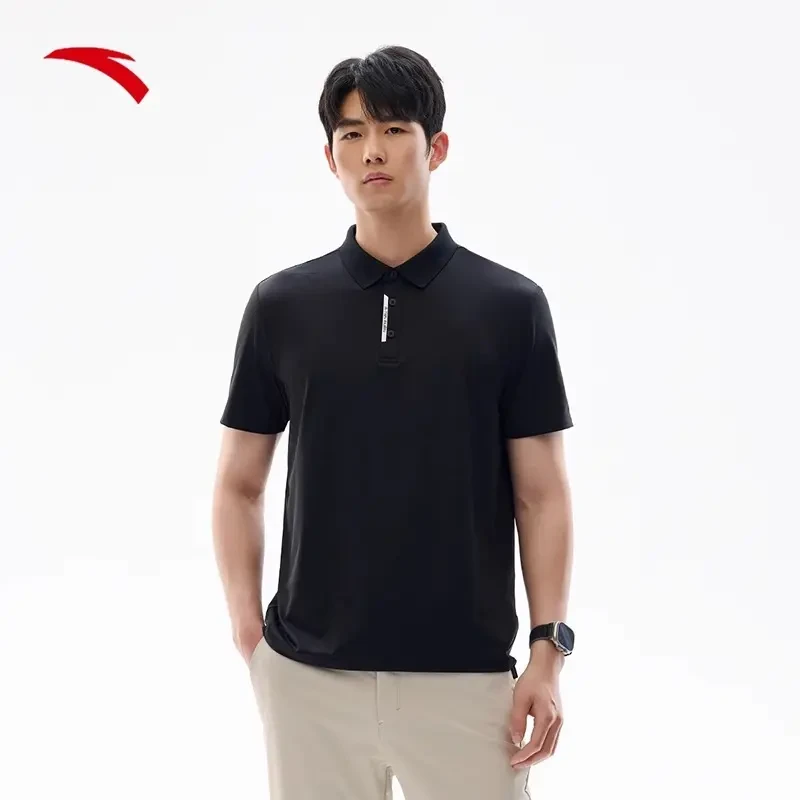安踏型动polo丨短袖polo衫男装夏季新款休闲通勤翻领凉感t恤上衣