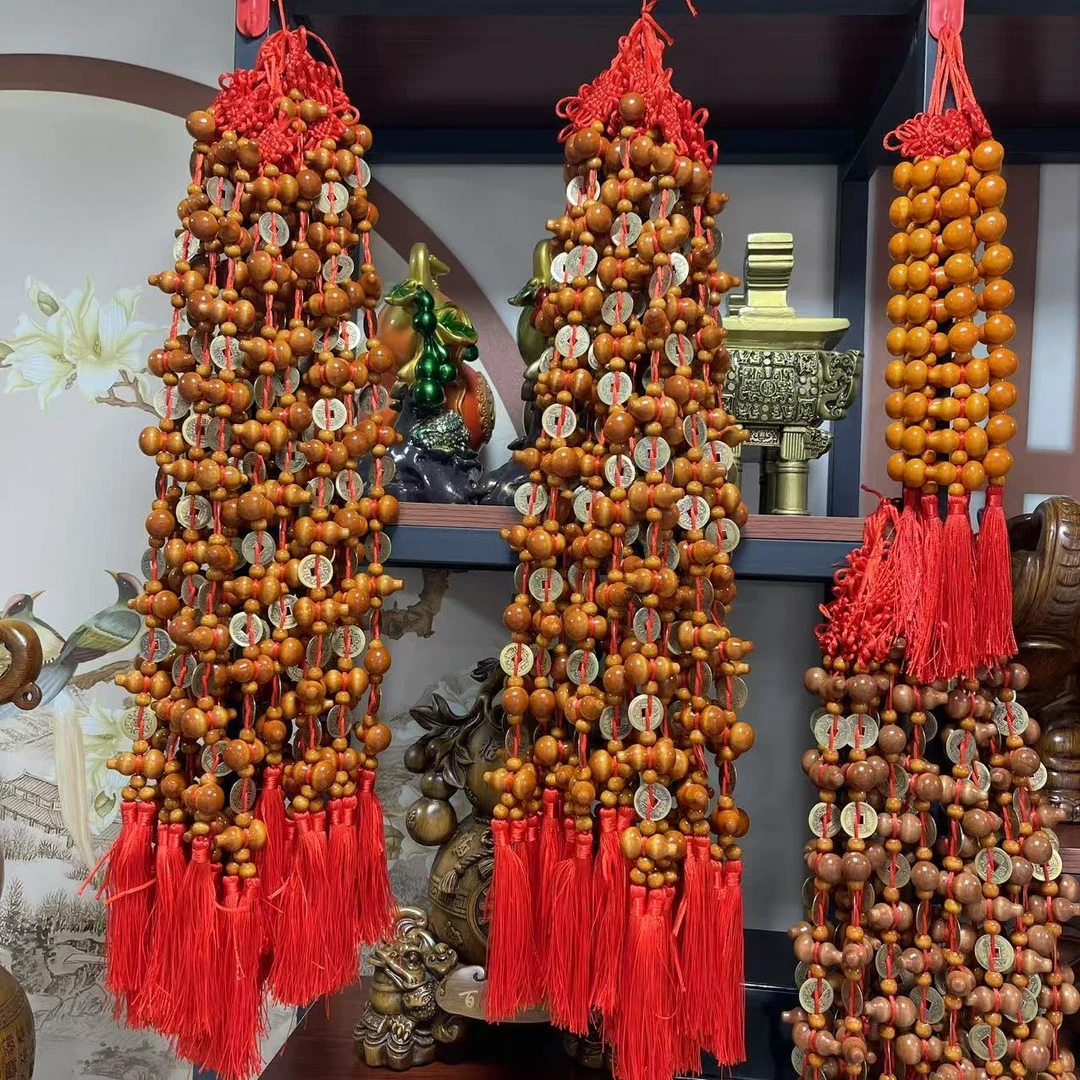 九五至尊桃木葫芦吉祥挂件